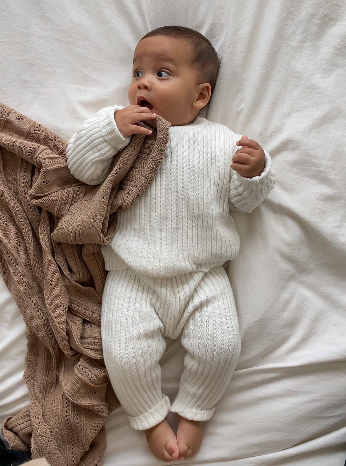 Image of Luna + Luca Chunky Rib Pullover
